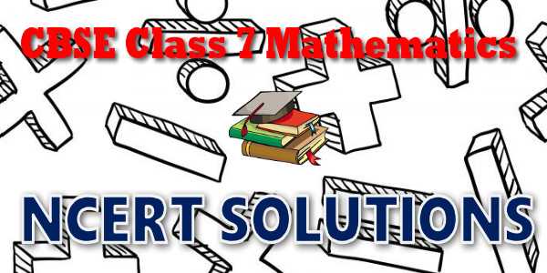 NCERT Solutions For Class 7 Maths | MyCBSEguide