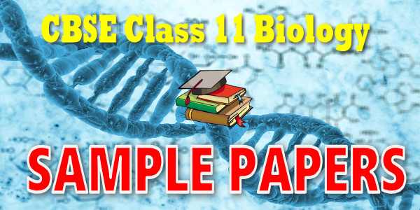 Class 11 Biology Sample Papers