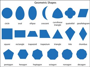 Geometrical Shapes worksheet for class 5