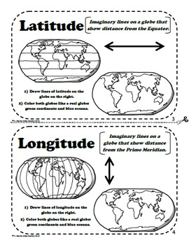 Globe and Maps worksheet for class 5