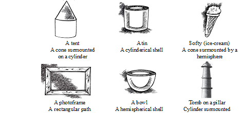 Visualising Solid Shapes worksheet for class 7